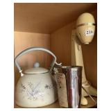 MILK SHAKE MACHINE, LIKE NEW TEA POT