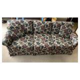 DREXEL FLORAL SOFA, 81" W