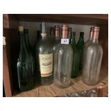 EMPTY WINE BOTTLES