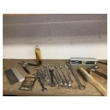 CRAFTSMAN WRENCHES, SCREW DRIVERS, WIRE BRUSH,