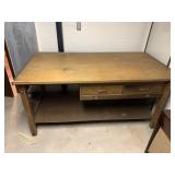 DESK/TABLE 3 DRAWERS 34 H X 74 W X 38 D