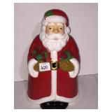 SANTA COOKIE JAR BATH AND BODY WORKS
