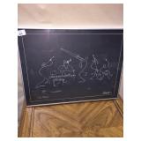 ARTWORK BY LUTTRELL II "74 "NEW ORLEANS" 18 H X