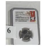 2020 W QUARTER - V 75 25 C TALLGRASS PRAIRIE