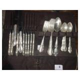STERLING FLATWARE 44.125 OZT 10 KNIVES