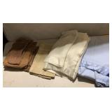 FULL SQ. BLANKETS AND BATHMAT AND TOWELS