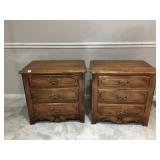 NIGHT STANDS ETHAN ALLEN 25" H X 26" X 17" D