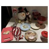 SNOWMAN, LLADRO BELL, CUTTING BOARD, CRACKLE
