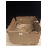 PUNCH BOWL, PYREX , CANDLES ETC.