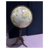 STANDING GLOBE, 38"H