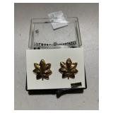 HILBORN HAMBURGER 120/ 10KT GOLD PINS IN BOX