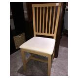 DESK CHAIR LIGHT WOOD FINISH