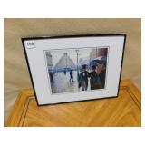 PRINT OF A PHOTO, COBBLESTONE STREETS, 12 H X 16