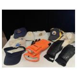 STEELER HATS, GORDINI GLOVES, LECTRA GLOVES W/