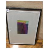 ABSTRACT OF COLORS ARTIST S DUREN 6.5 H X 4.5 W