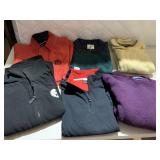 NAUTICA XL, POLO WOOL, ASHWORTH L, CUTTER & BUCK