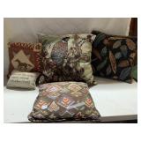 PILLOWS INCLUDED POINTED, LEAF PILLOW, PHEASANT