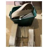 COVE BASEBOARD WITH METAL DISPLAY RACKS