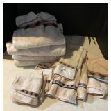 BATH TOWEL SET 4 BATH, WASH CLOTHES ETC.