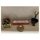 HOLIDAY MOOSE, ANGELS, ORNAMENTS