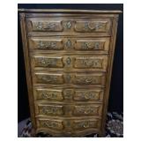 HENREDON 7 DRAWER DRESSER 56HX34WX20D