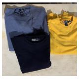 CHAPS X L SWEATSHIRT AND WOOL POLO SWEATER L