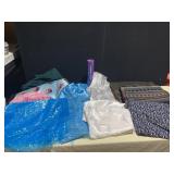 WOOL FABRIC 2 PC., LARGE YARDS MATCHING FABRIC