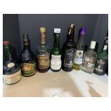 OPEN ALCOHOL BOTTLES INCL. BAILEY