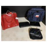 NEW MAKE-UP RED TOTE, THE ROSE RESTAURANT THERMO