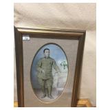 SOLDIER STANDING BY TABLE 22 H X 16 W