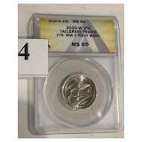 2020-W 25 C MS 65- TALLGRASS PRAIRIE