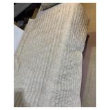 QUILTED COMFORTER CREAM COLOR 106" X 103"