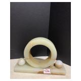 MARBLE 7" H X 10" DECORATION