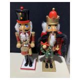 2 NUTCRACKERS, ONE IS 2015, 14"