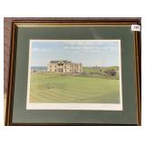 R & A ST. ANDREWS BY GRAEME W. BAXTER SIGNED LR