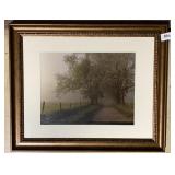 PRINT FENCE SCENE 18" H X 22" W