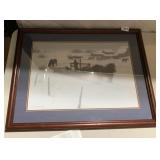 SNOWY DAY 17" X 23" PRINT SEE SIGNATURE LR