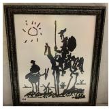 PICASSO PRINT 20.5" X 17.5"