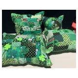 SHAMROCK PILLOWS, ETC.
