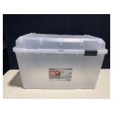 HINGE UP TRUNK 34.5 GALLON TOTE