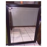 BRONZE MIRROR BEVELED EDGE 36" W X 48" H