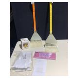 LARGE FLY SWATTERS NEW, GEL PACK NEW ETC.