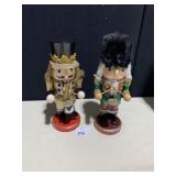 2 NUTCRACKERS, 10"