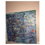 ACRYLIC MULTI MEDIA SEMIOLOGY COLOR MARTINE