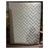 SERTA QUEEN SIZED, EXTRA FIRM, MATTRESS AND BOX