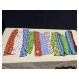 14 MICROWAVEABLE NECK WRAPS 22" NEW HAND CRAFTED