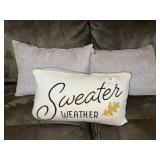 SWEATER WEATHER 3 PILLOWS