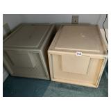 HEAVY DUTY PLASTIC FILE DRAWERS 14" X 18" D X 14"