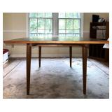 MID CENTURY TABLE BY MM MOREDDI DENMARK - 34" W X