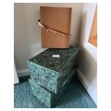 STORAGE BOXES, LEATHER ALBUM